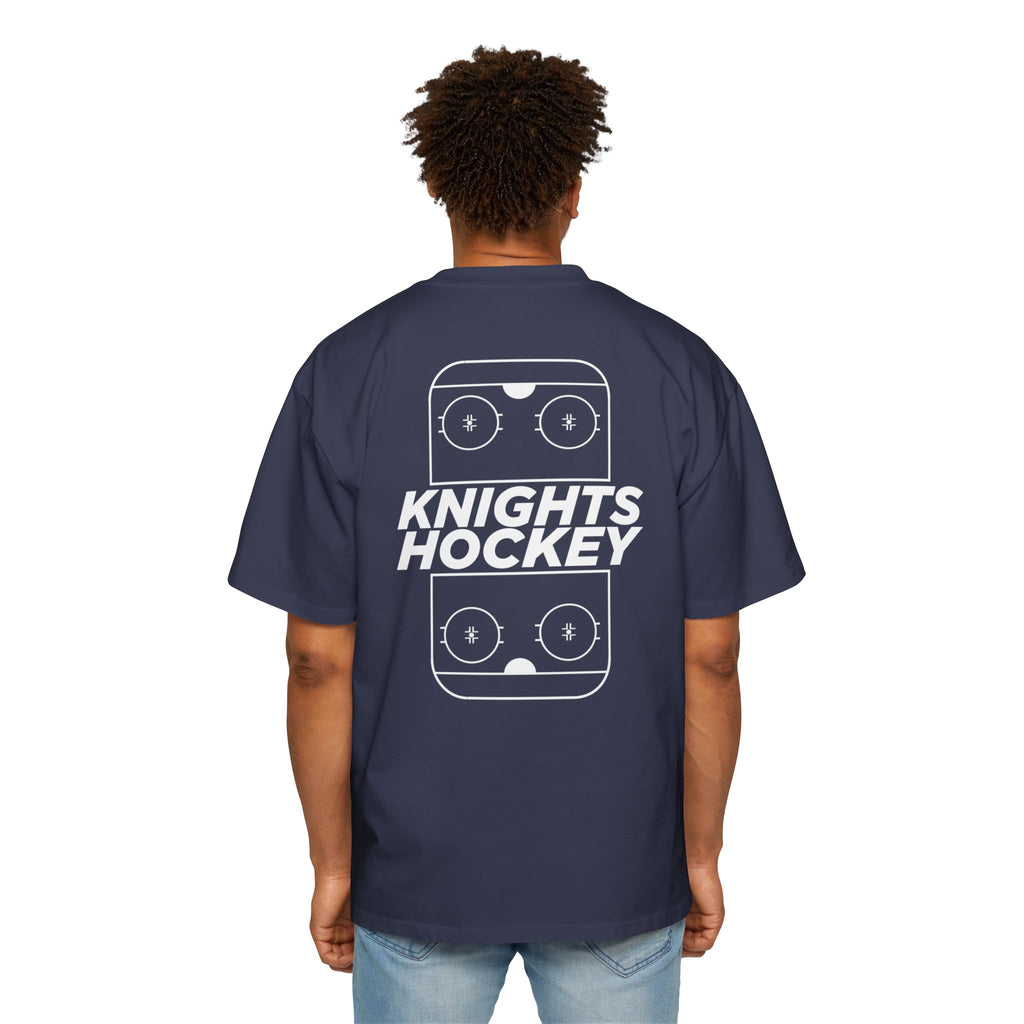 Rink Diagram Heavy Oversized Tee