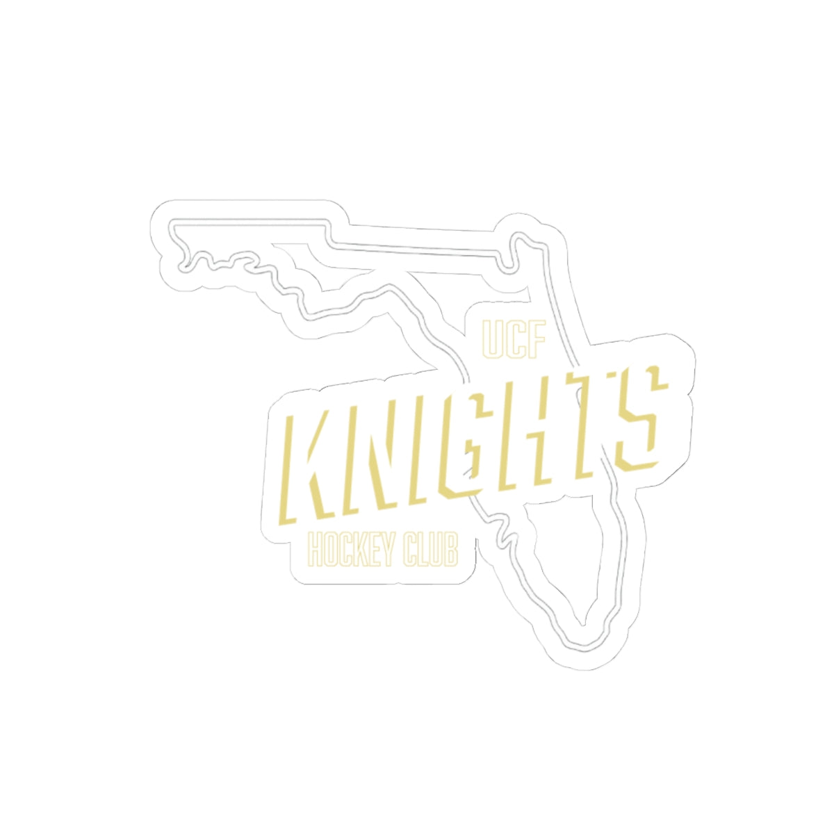 Florida State Outline Sticker