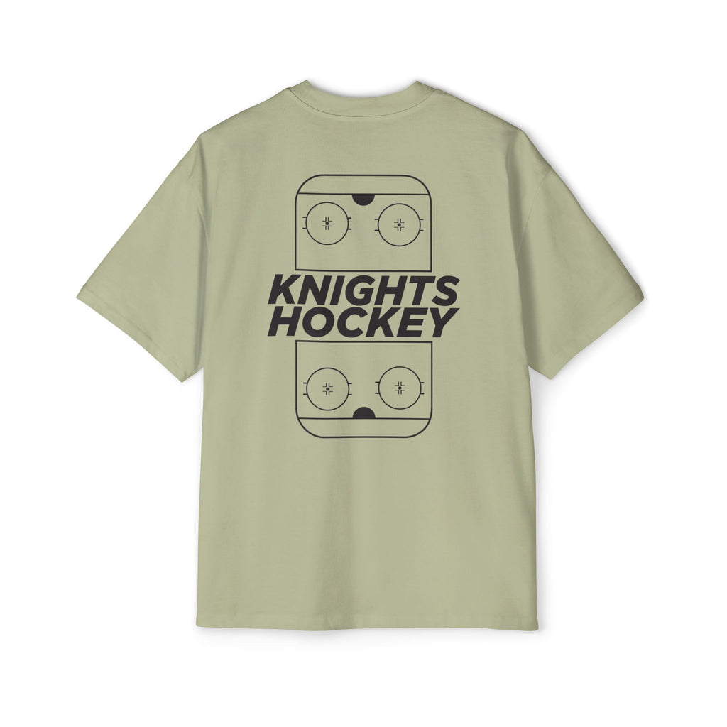 Rink Diagram Heavy Oversized Tee