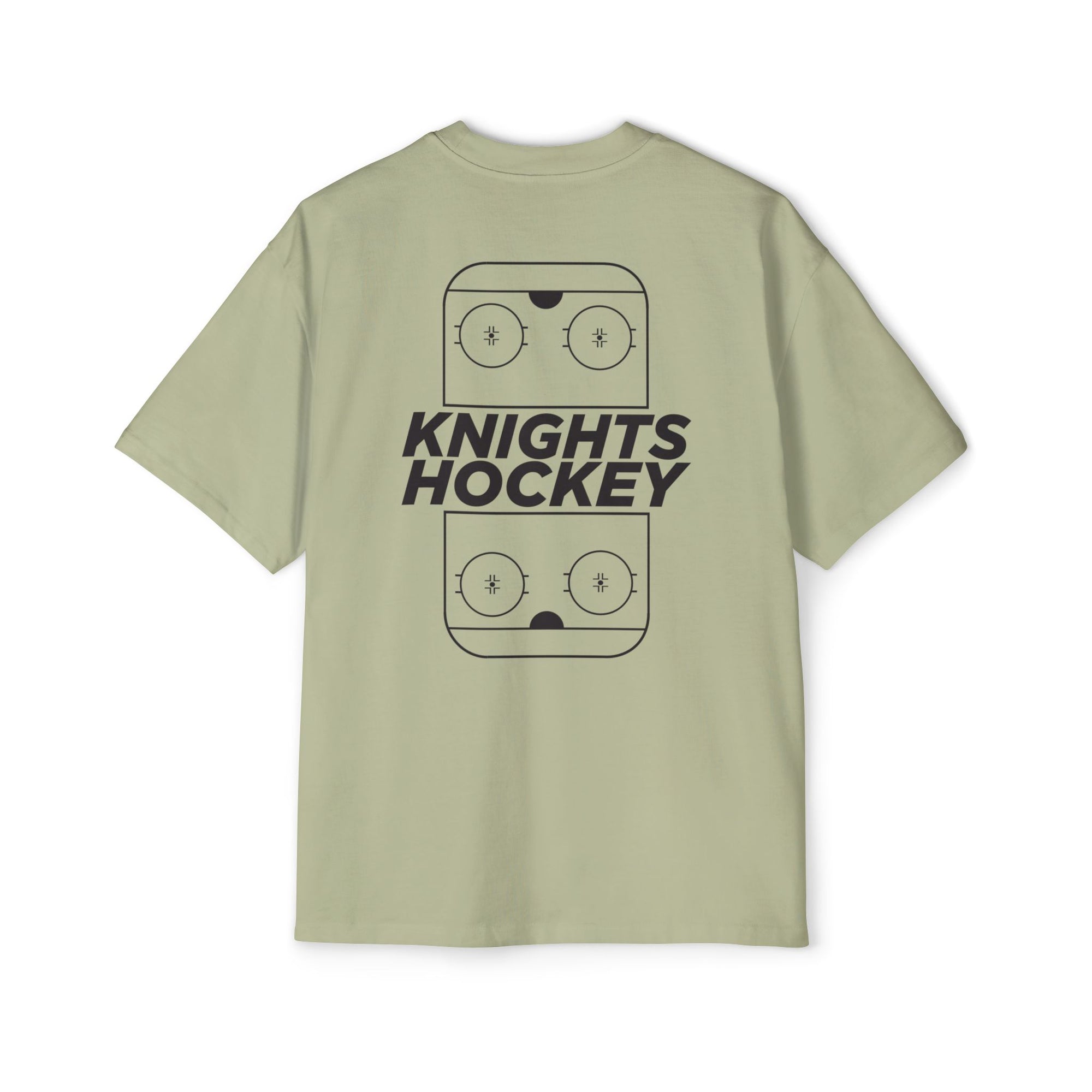 Rink Diagram Heavy Oversized Tee
