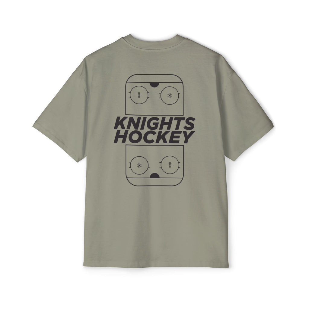 Rink Diagram Heavy Oversized Tee
