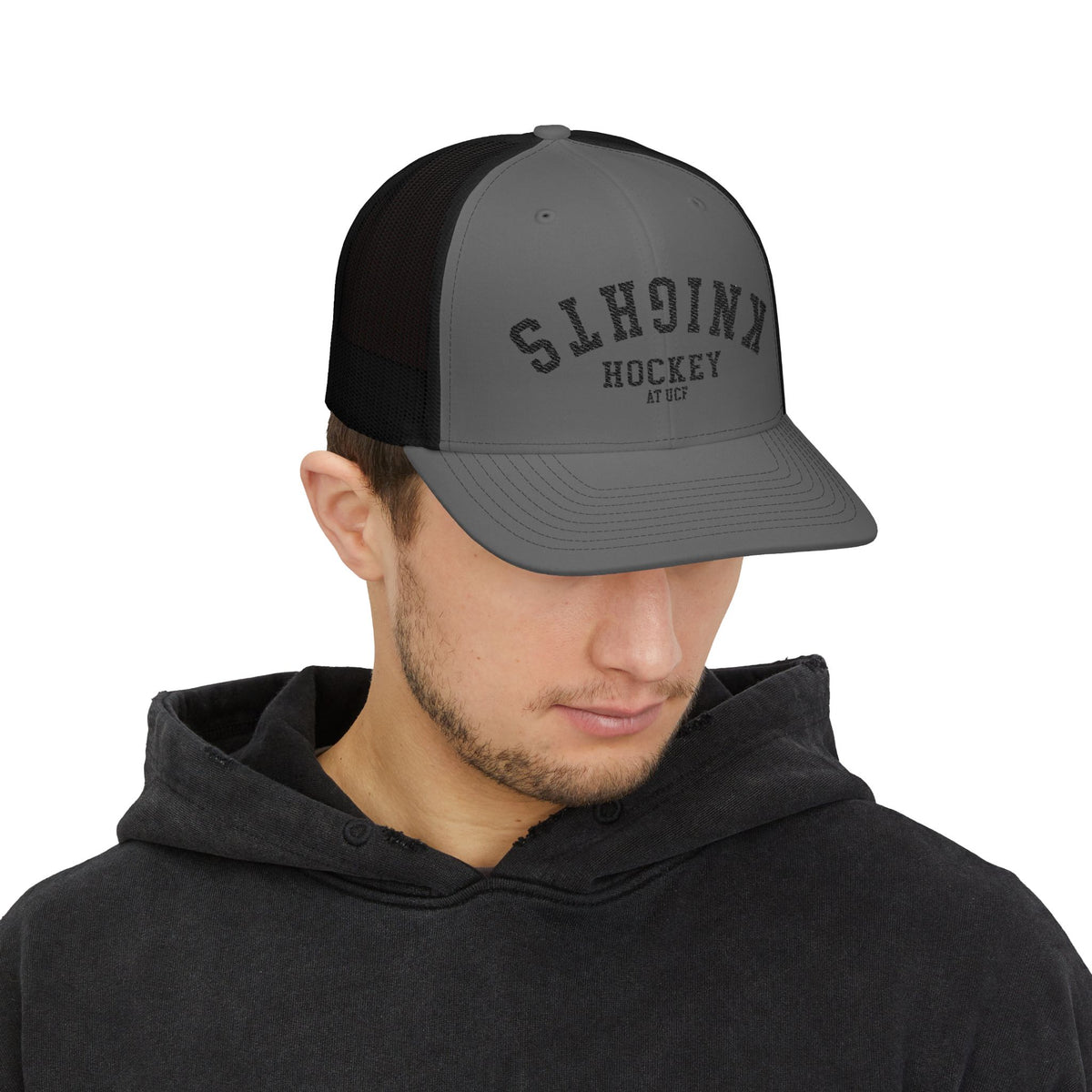 Upside Down Snapback Trucker Cap