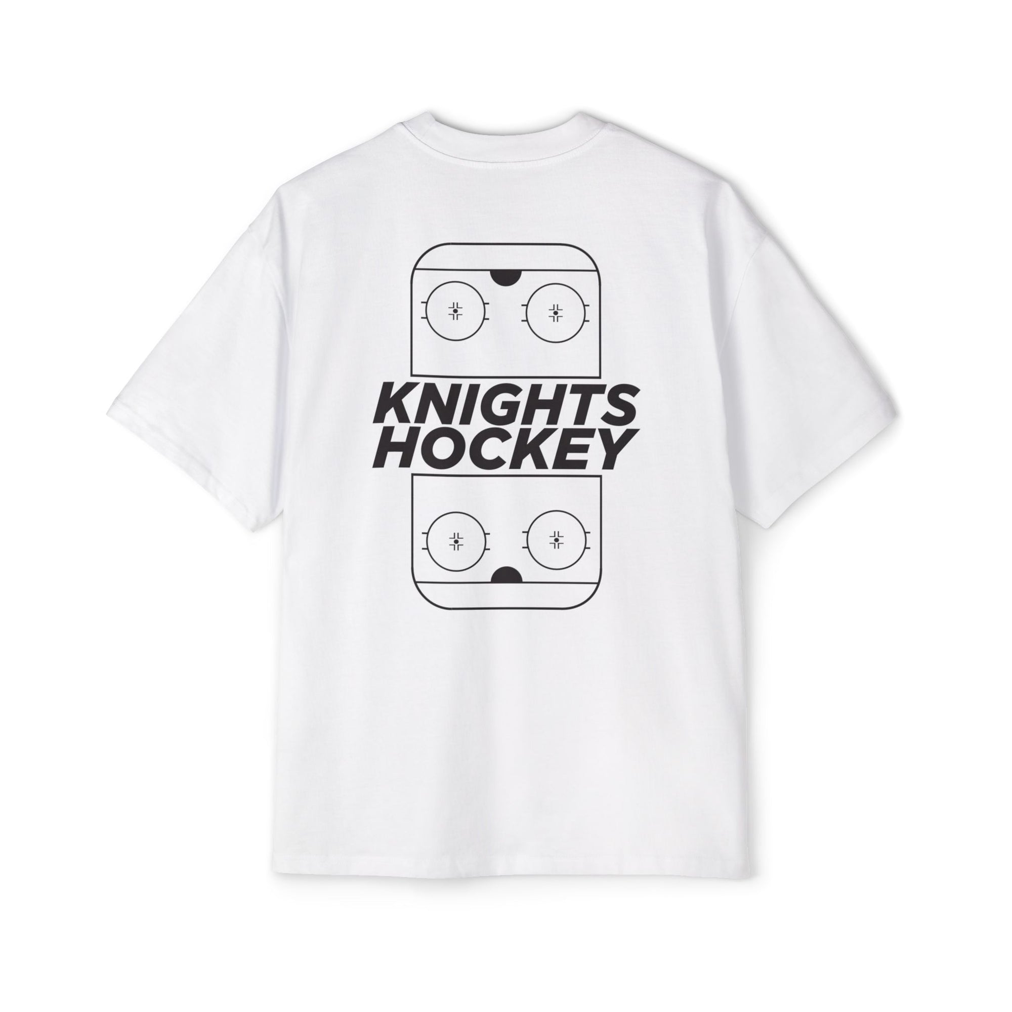 Rink Diagram Heavy Oversized Tee