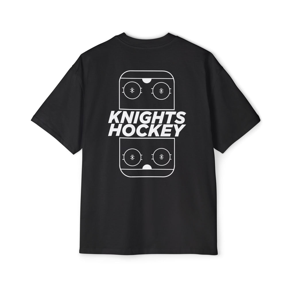 Rink Diagram Heavy Oversized Tee