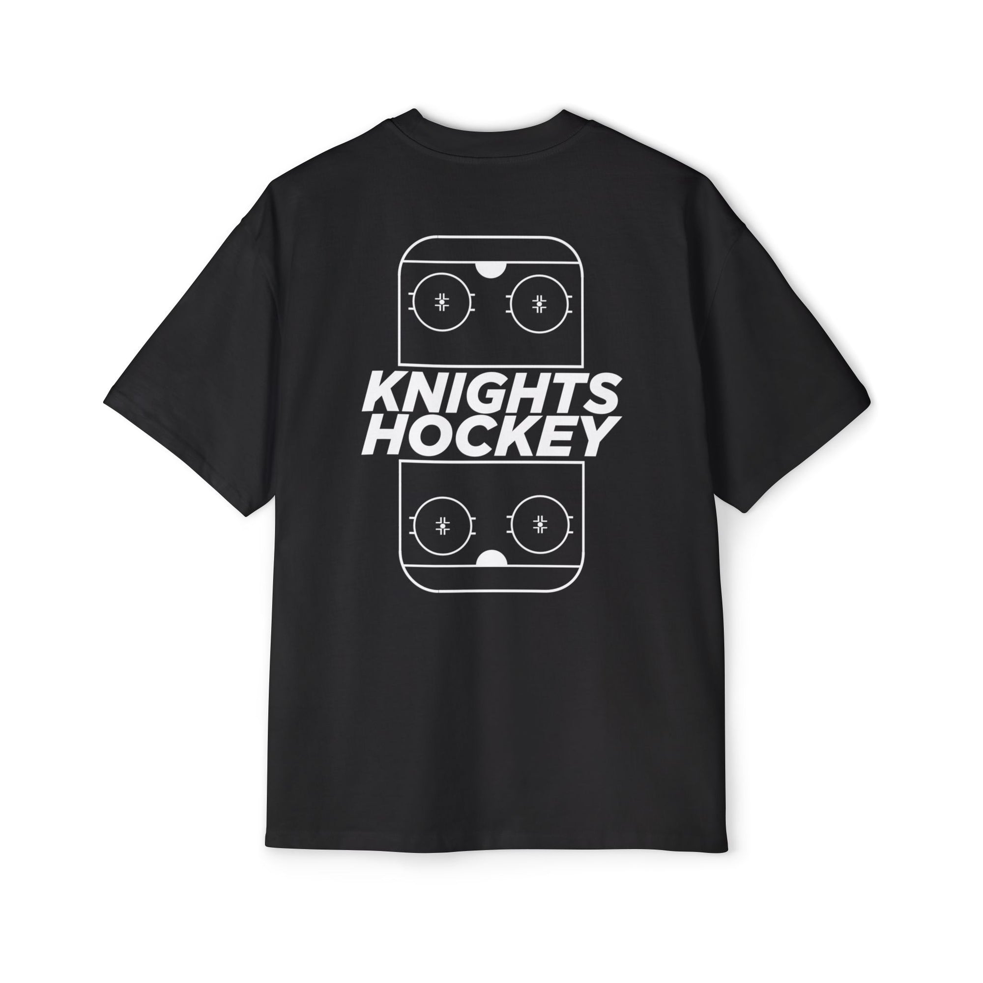 Rink Diagram Heavy Oversized Tee