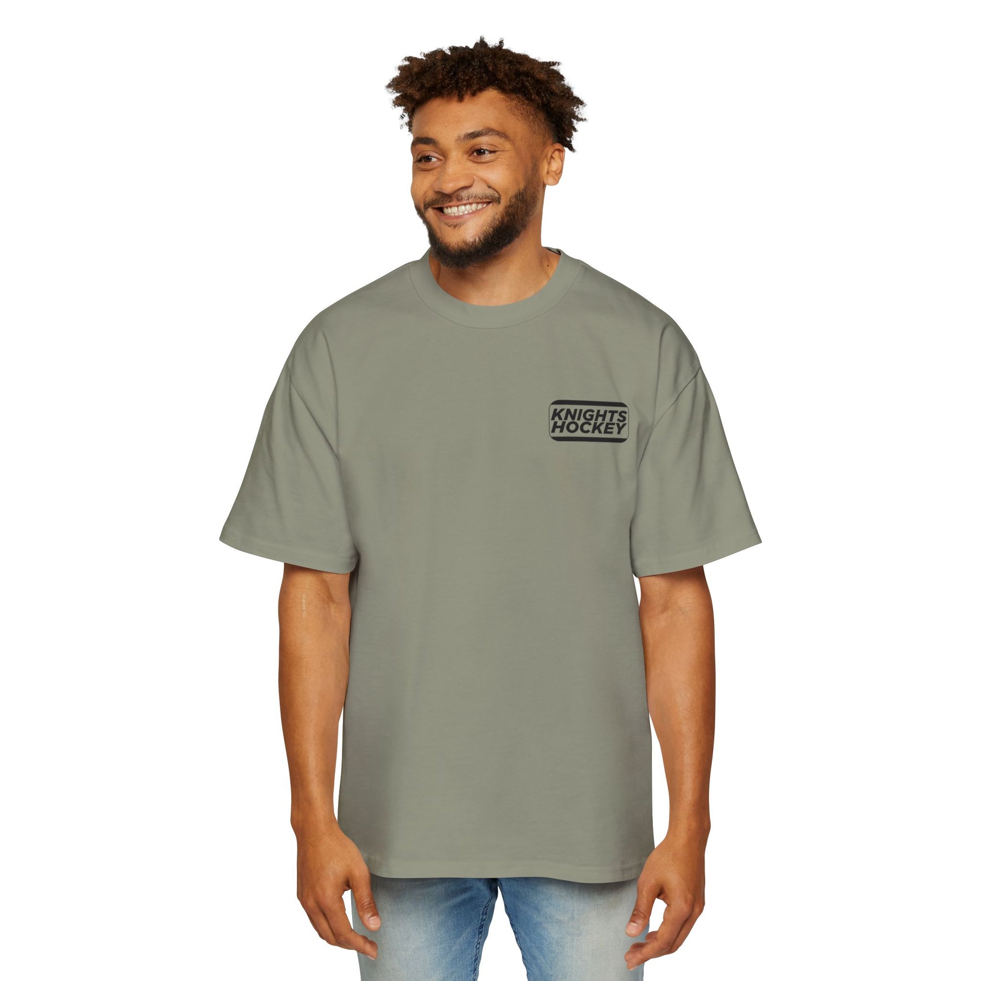 Rink Diagram Heavy Oversized Tee