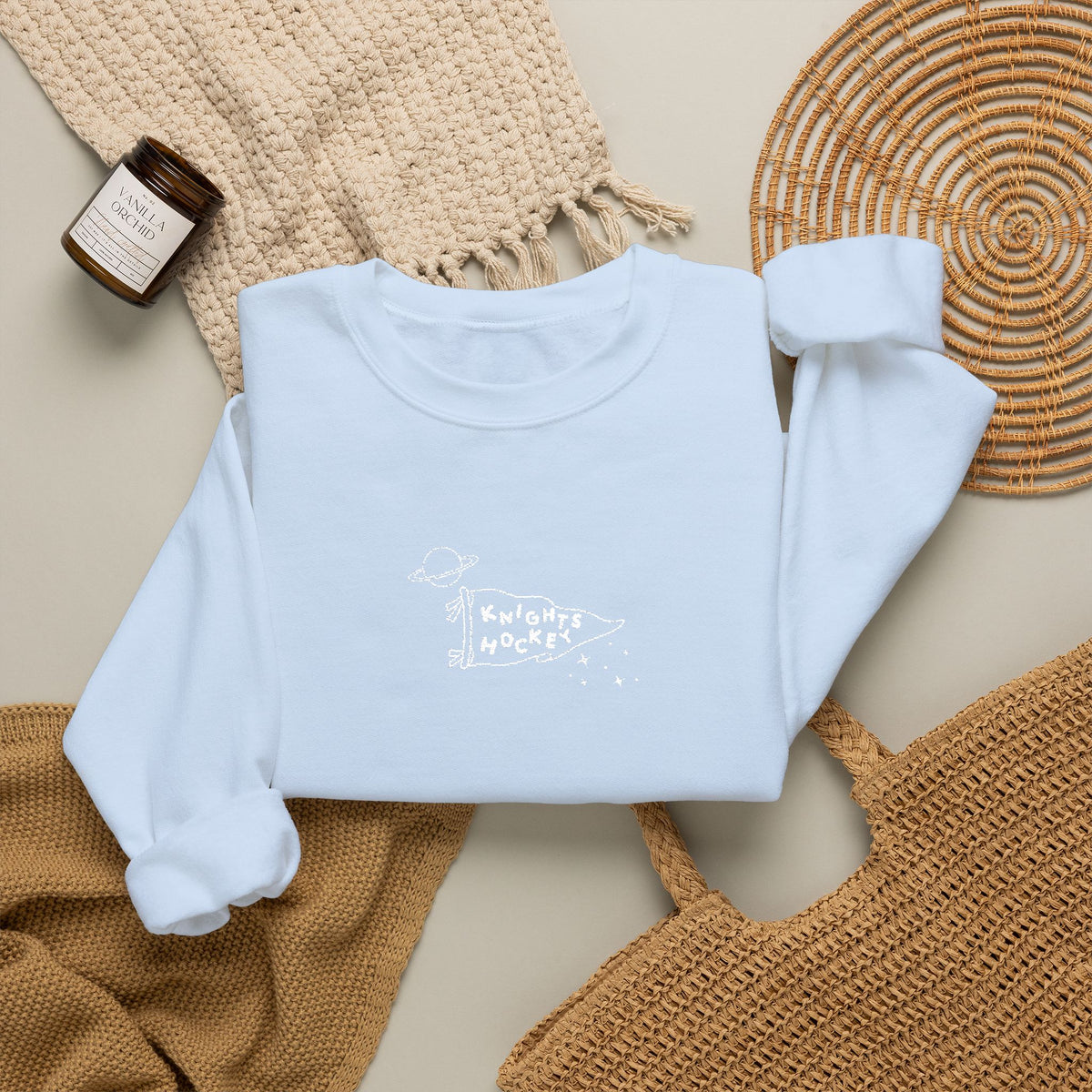 Personalizable Space Pendant Crewneck Sweatshirt