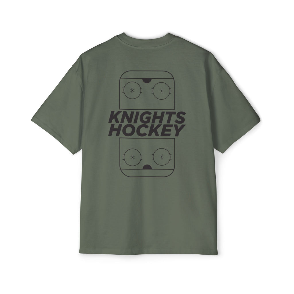 Rink Diagram Heavy Oversized Tee