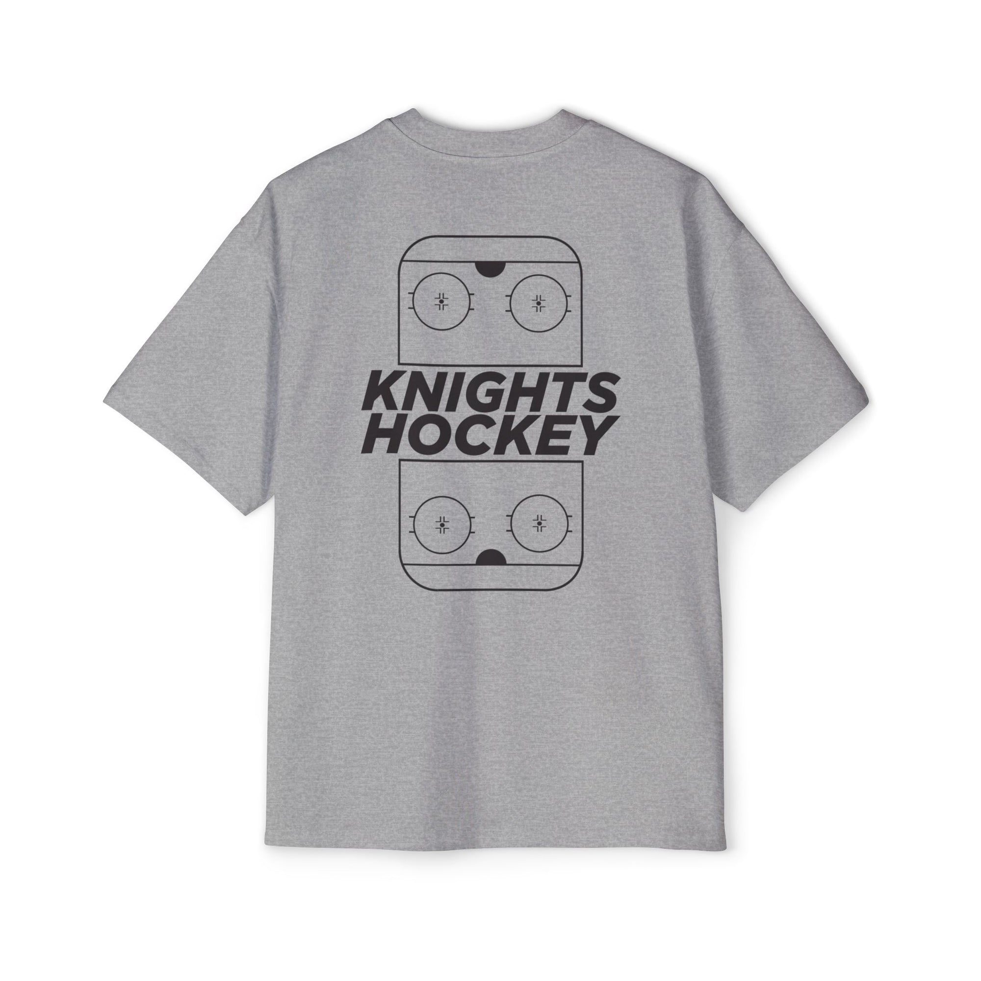 Rink Diagram Heavy Oversized Tee