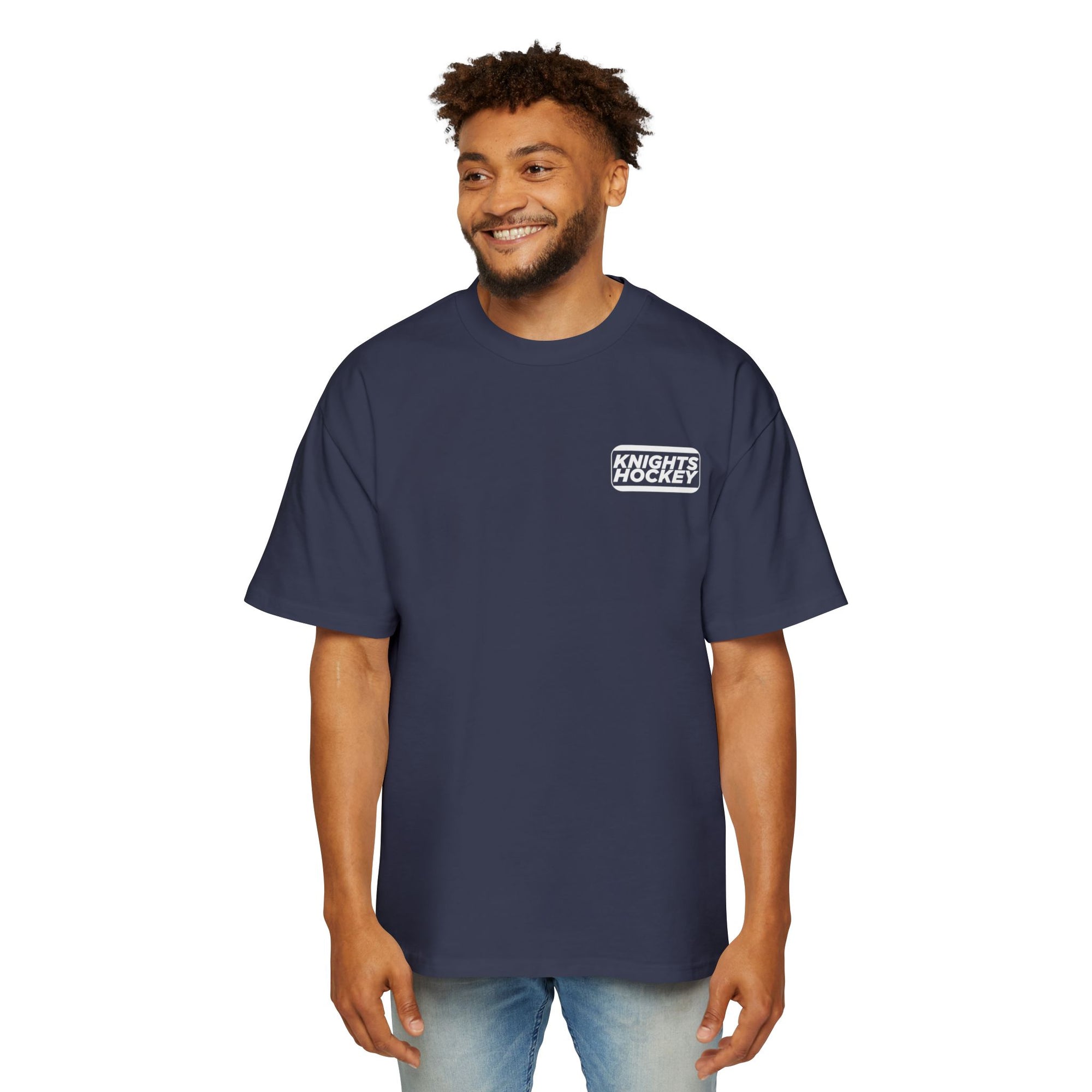 Rink Diagram Heavy Oversized Tee