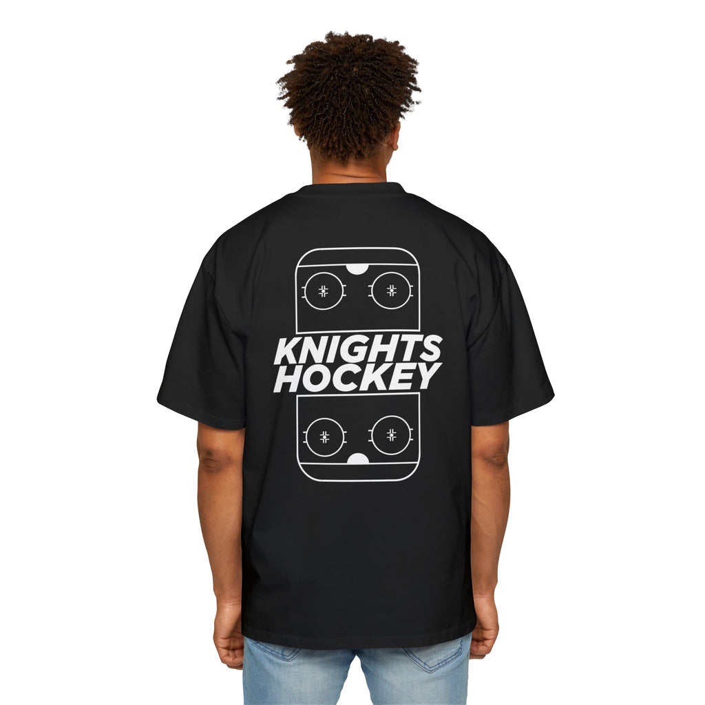 Rink Diagram Heavy Oversized Tee
