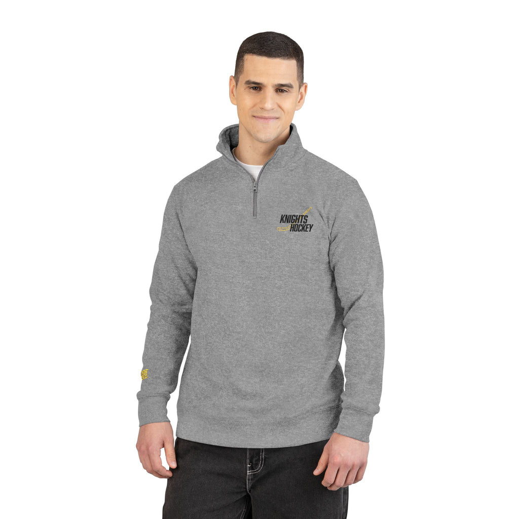 Embroidered Fleece Pullover