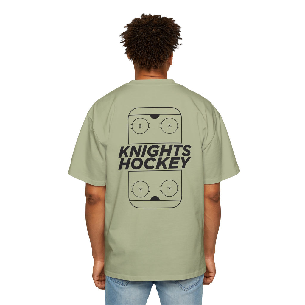 Rink Diagram Heavy Oversized Tee