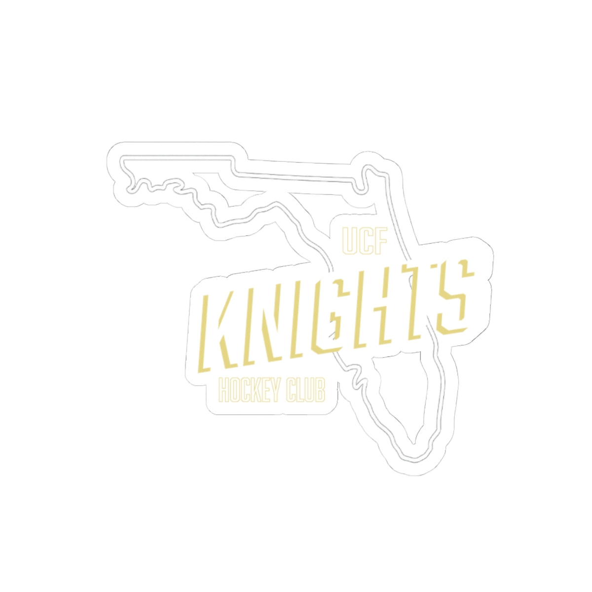 Florida State Outline Sticker