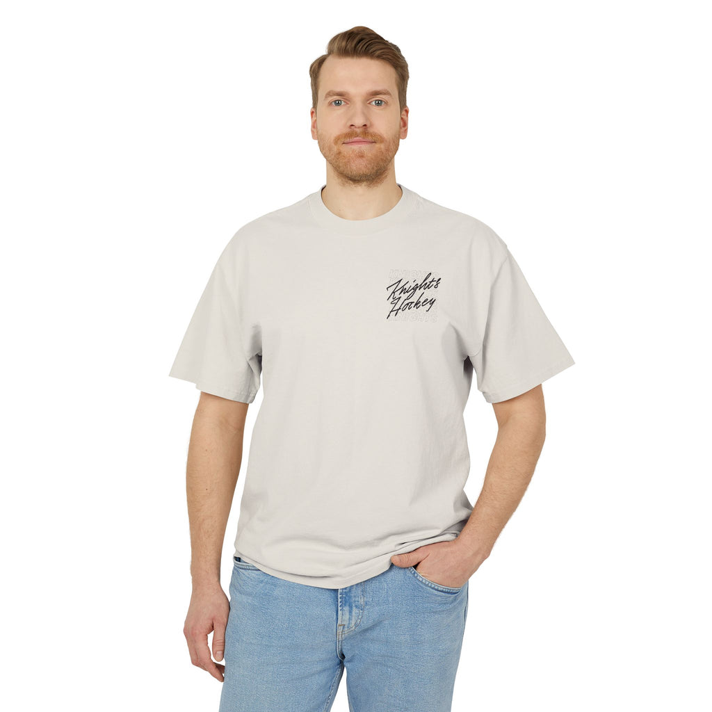 Repeated Text Heavyweight Shirt