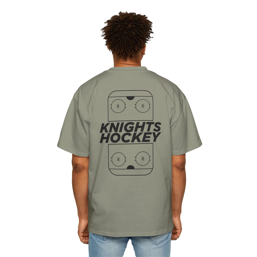 Rink Diagram Heavy Oversized Tee