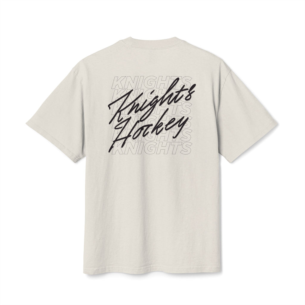 Repeated Text Heavyweight Shirt