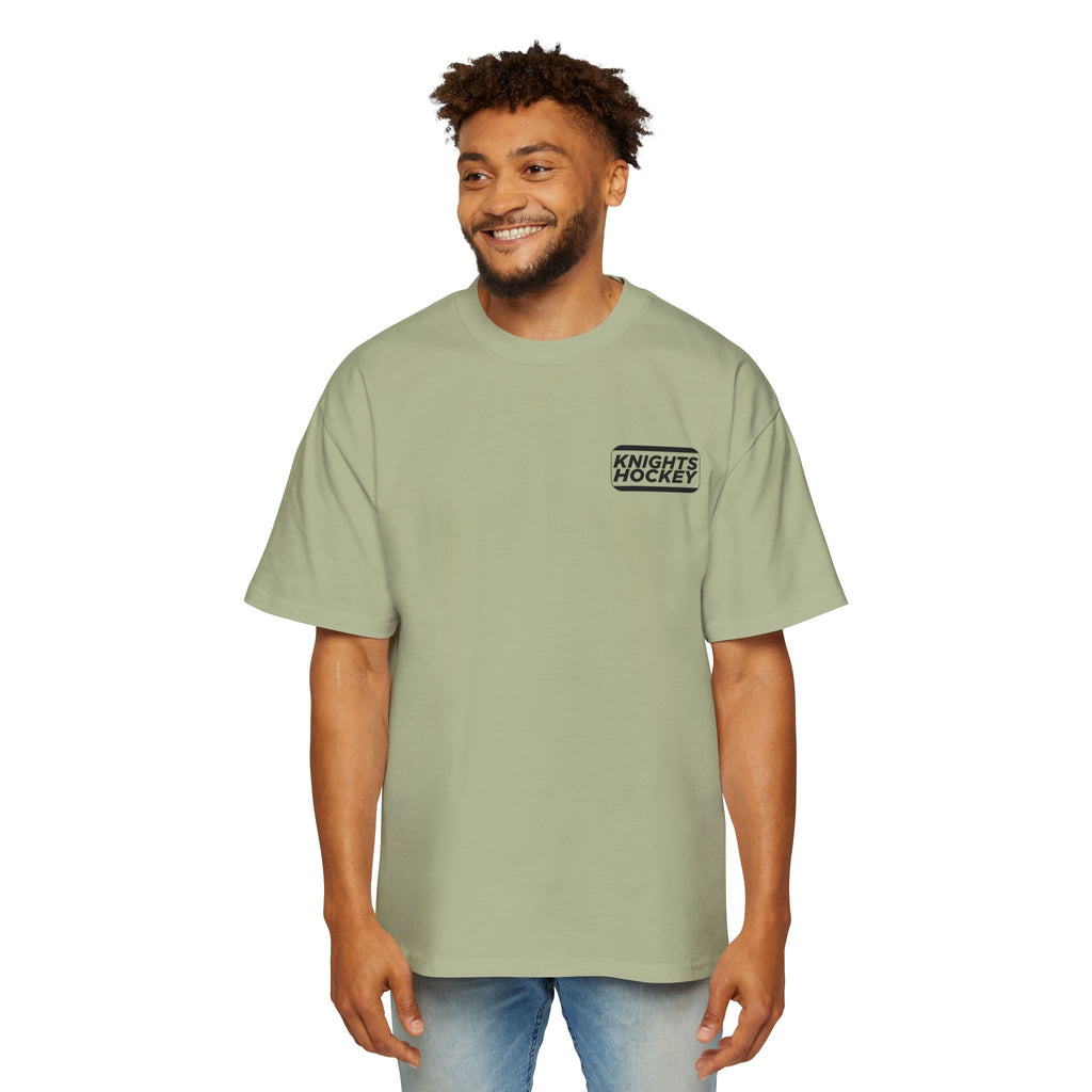 Rink Diagram Heavy Oversized Tee