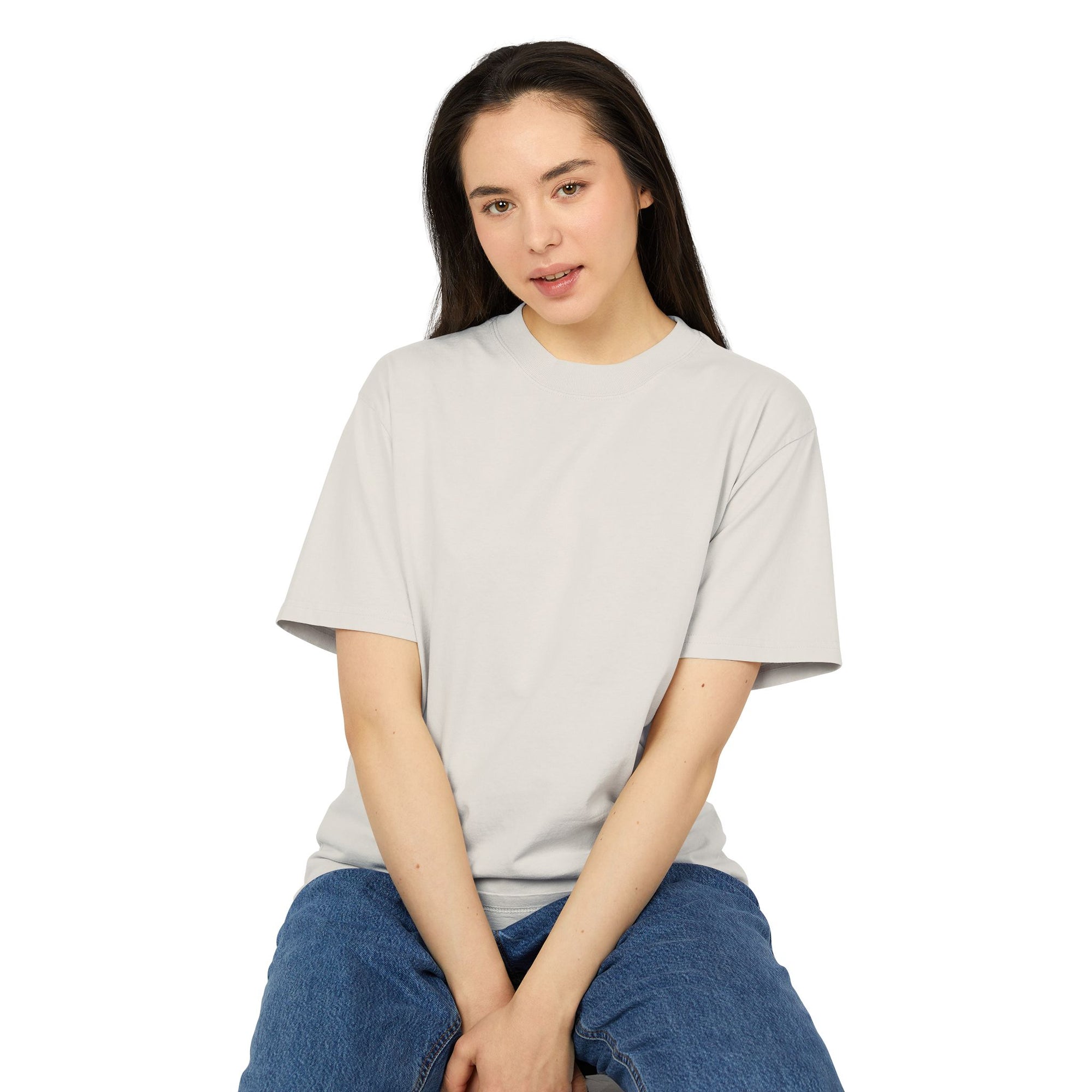 Repeated Text Heavyweight Shirt