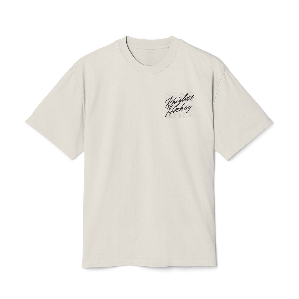 Repeated Text Heavyweight Shirt