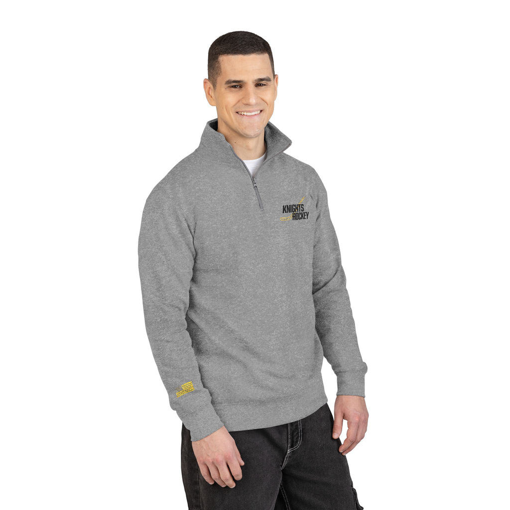 Embroidered Fleece Pullover