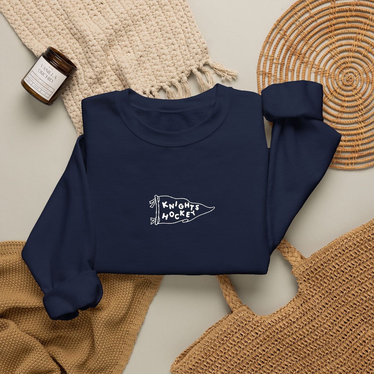 Personalizable Pendant Crewneck Sweatshirt