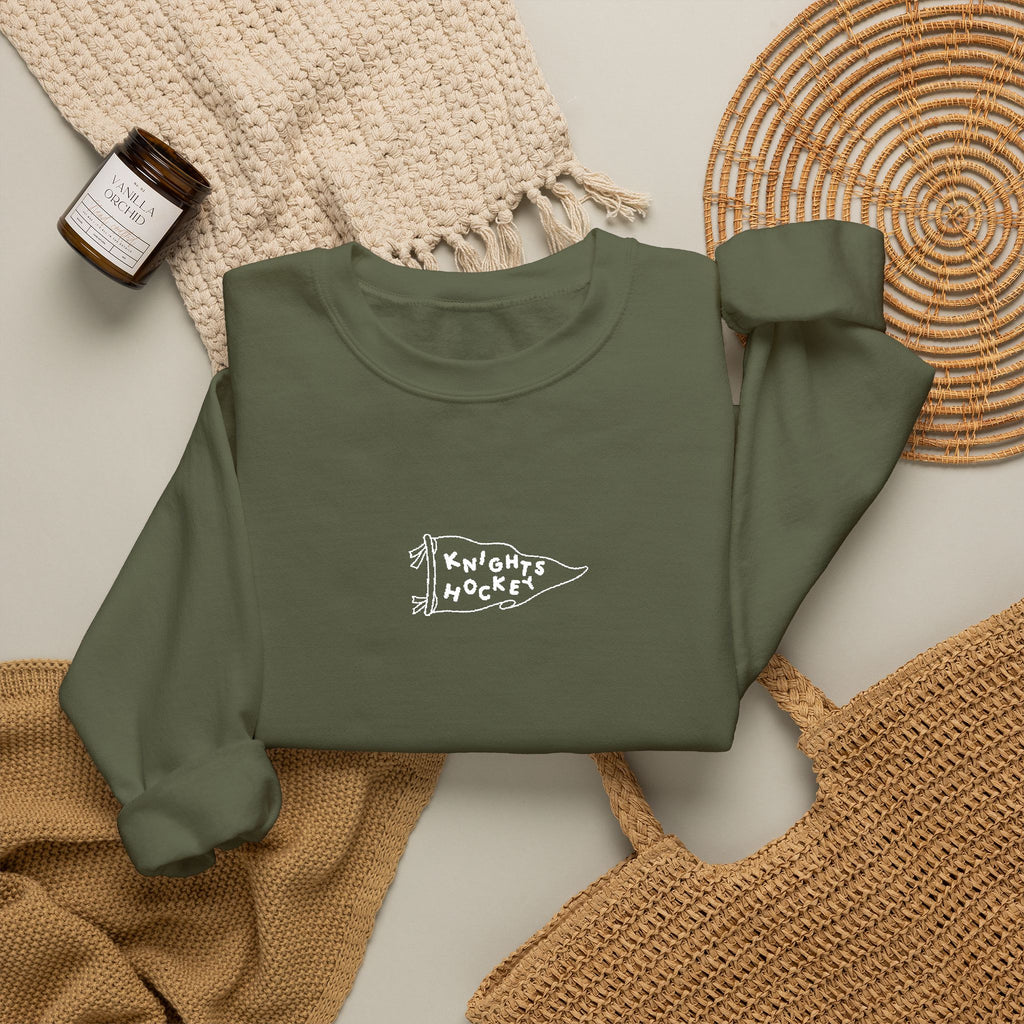 Personalizable Pendant Crewneck Sweatshirt