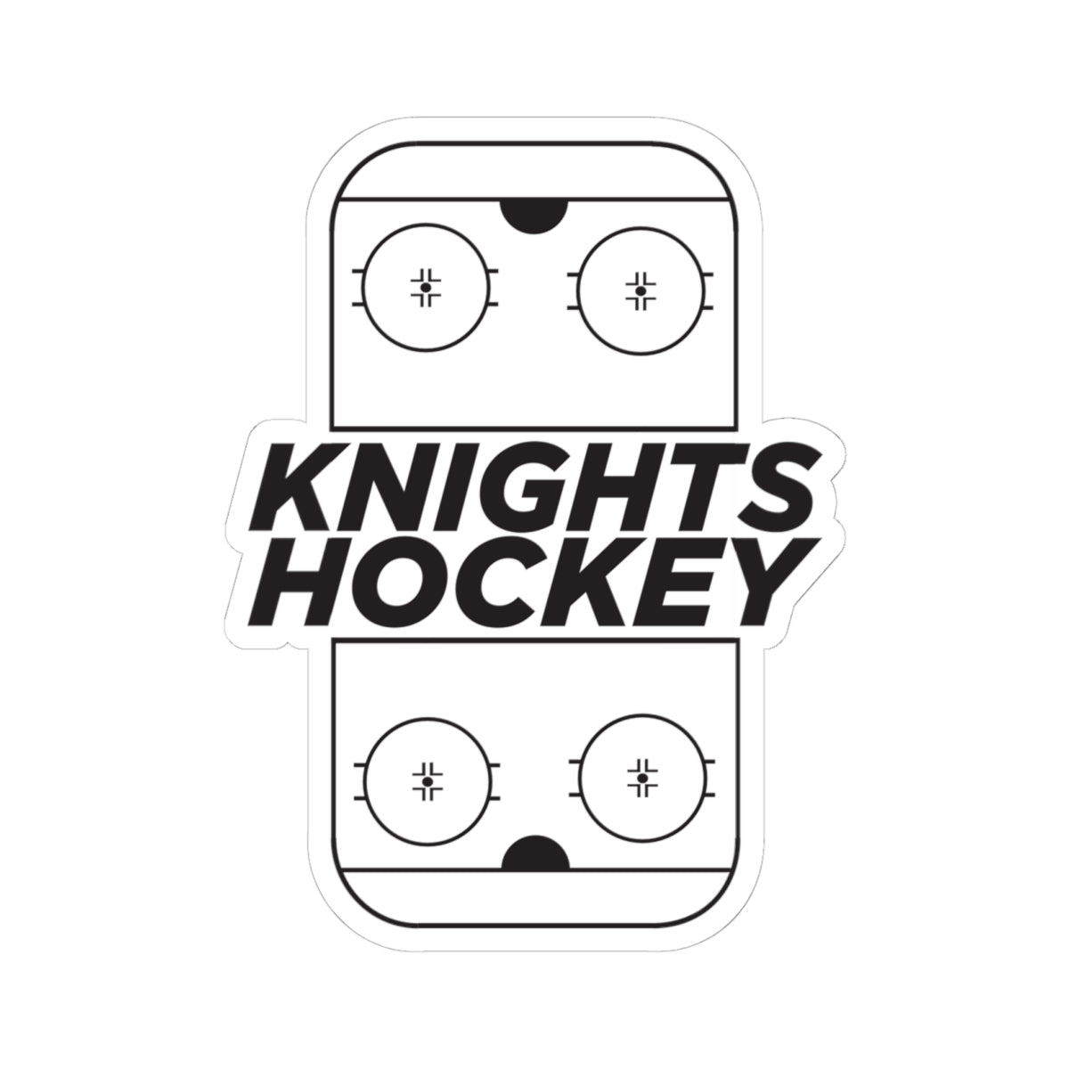 Rink Diagram Sticker