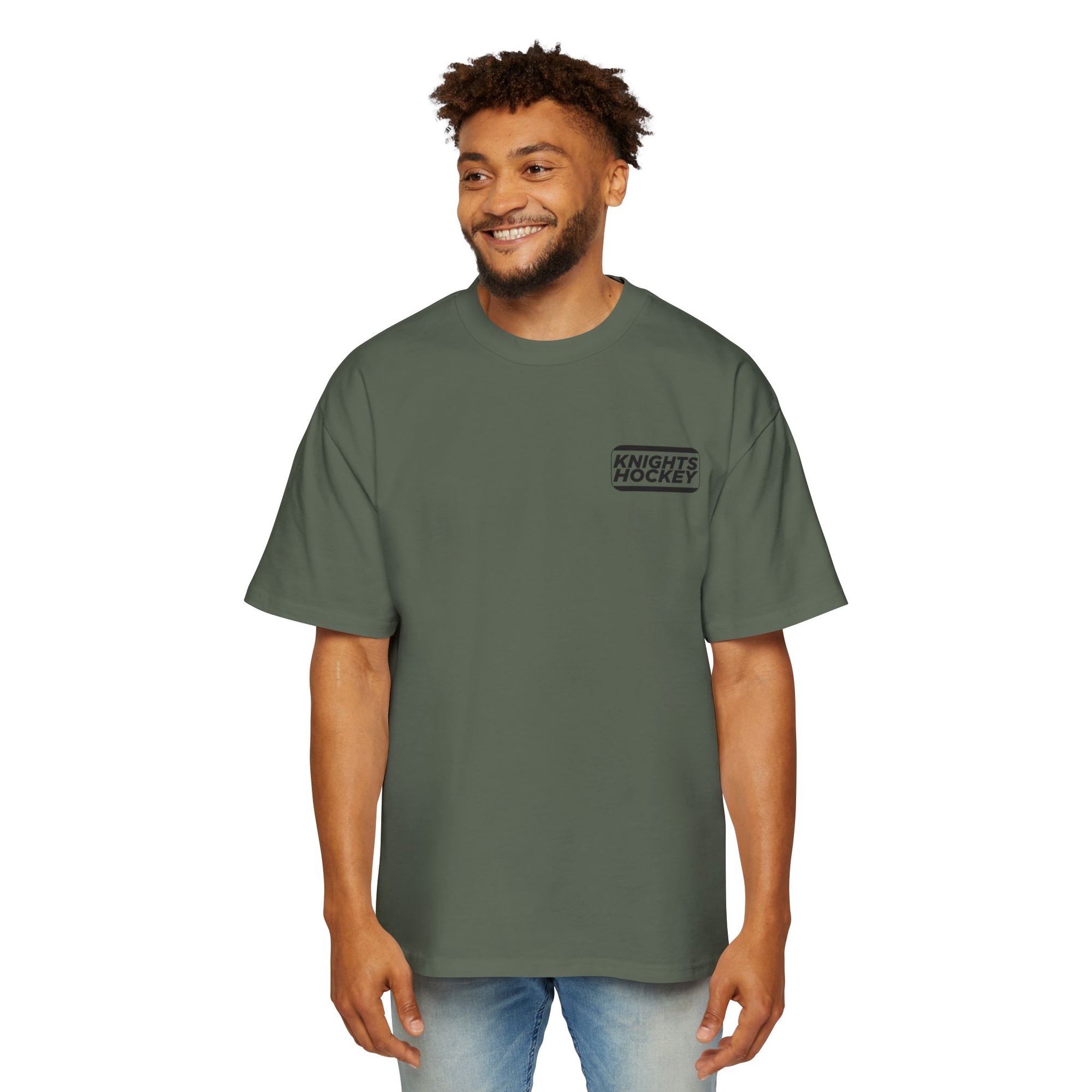 Rink Diagram Heavy Oversized Tee