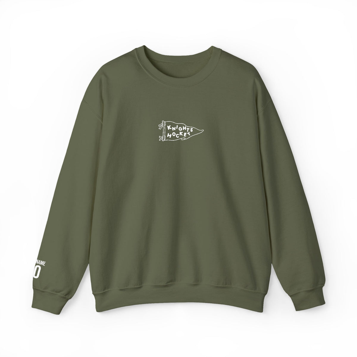 Personalizable Pendant Crewneck Sweatshirt