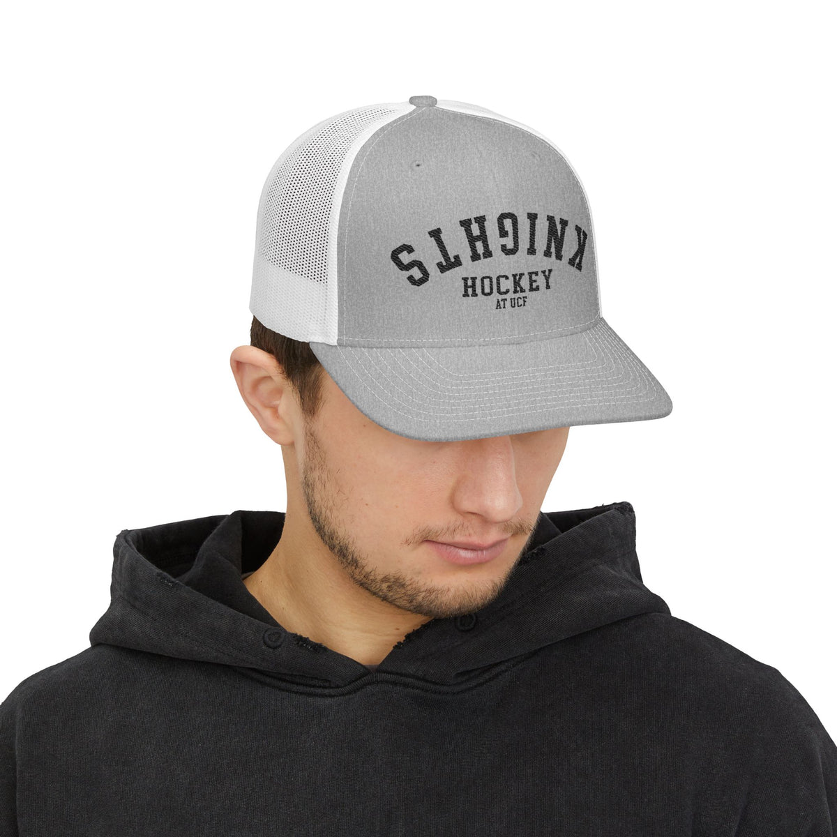 Upside Down Snapback Trucker Cap